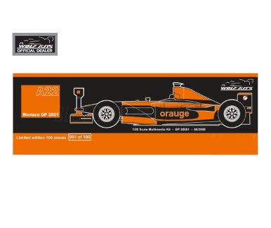Arrows A22 "High Wing" Monaco Grand Prix 2001 1/20 - Wolf Kits - GP20061