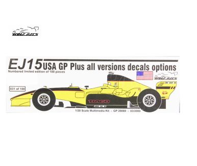 Jordan EJ15 2005 1/20 - Wolf Kits - WK-GP20069