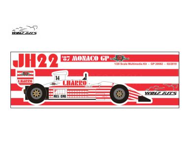 AGS JH22 #14 Monaco GP 1987 1/20 - Wolf Kits - GP20082