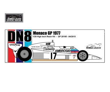 Shadow DN8 Monaco Grand Prix 1977 1/20 - Wolf Kits - GP20100