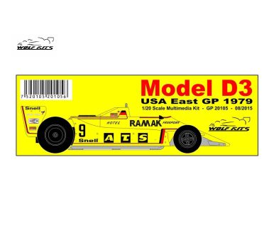 ATS D3 USA East GP 1979 1/20 - Wolf Kits - WK-GP20105