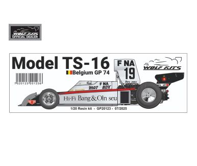 Surtees TS16 Belgium Grand Prix 1974 1/20 - Wolf Kits - GP20123