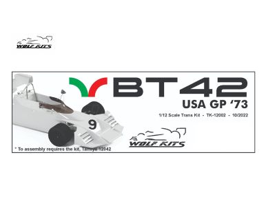 Brabham BT42 USA Grand Prix 1973 1/12 Transkit - Wolf Kits - WK-TK12002