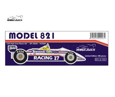 March 821 Rothmans 1982 1/20 - Wolf Kits - WK-GP20026