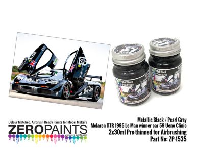 Gulf Blue and Gulf Orange Paint-Set 2x30ml - Zero Paints -ZP-1012