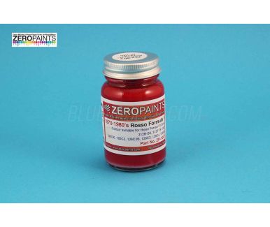 Ferrari/Maserati Rosso Formula 1 1970s-1980s Paint - 60ml - Zero Paints - ZP-1007_4