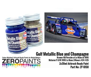 McLaren F1 GTR 1995 Le Mans Winner Car #59 Ueno Clinic Paint Set 2x30ml - Zero Paints - ZP-1535