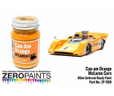Can-Am McLaren Orange Paint 60m - Zero Paints - ZP-1109