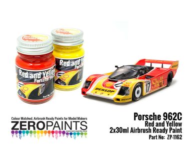Porsche 962C Shell Paint Set 2x30ml - Zero Paints - ZP-1162