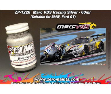 Marc VDS Racing Silver Paint - Simil'R und andere - 60ml - Zero Paints - ZP-1226