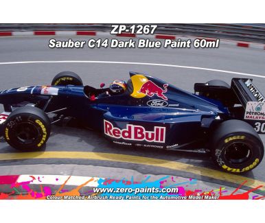 Sauber C14 Dark Blue Paint 60ml - Zero Paints - ZP-1267