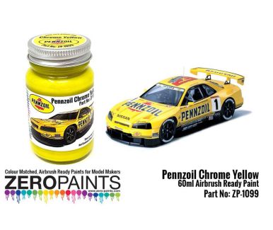 Pennzoil Chrome Yellow Paint 60ml - Zero Paints - ZP-1099