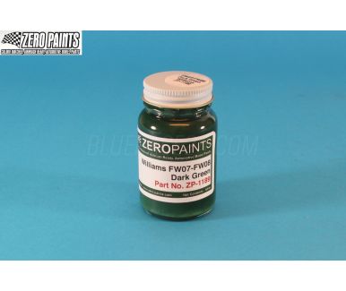 Williams FW07-FW08 Green Paint - 60ml - Zero Paints - ZP-1189