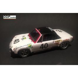 Miniature Solido Porsche 914/6 N°40 – Le Mans 1970 – Échelle 1/43 – Parfait état