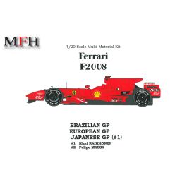 Ferrari F2008 1/20 Model Factory Hiro