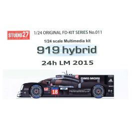 STUDIO27 919 hybrid 1/24キット 2015年 studio27-st27-fd24011-porsche-