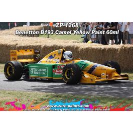 Benetton B193 Camel Yellow Paint ZP-1268